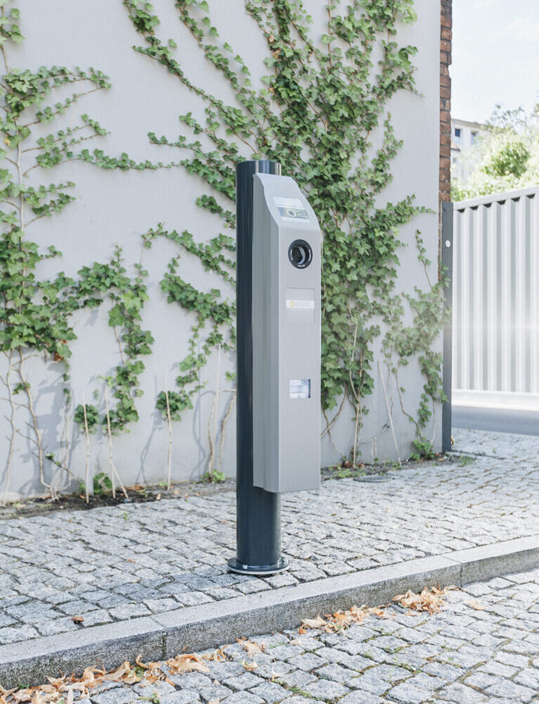 Ladestation für den öffentlichen Bereich von Optec